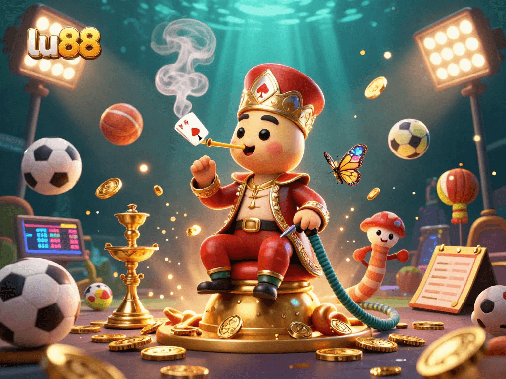 Experience thrilling gameplay at lu88 with vibrant casino elements and engaging gaming action.