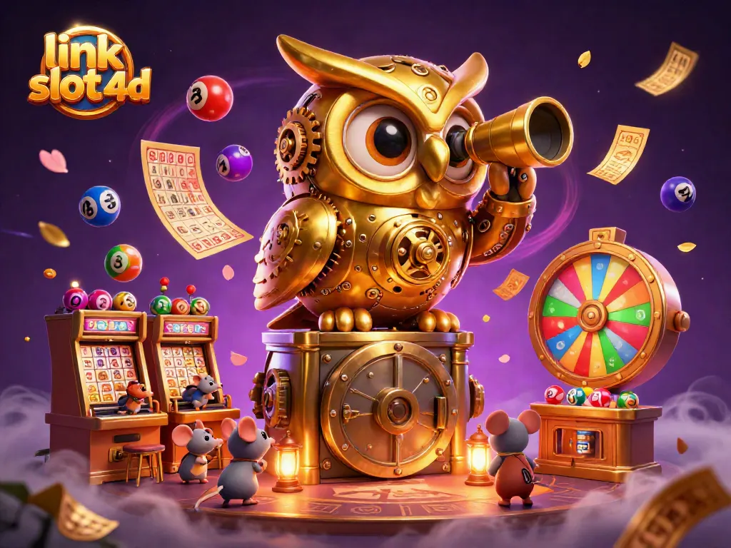 Izinkan slot mesin link slot 4D menghasilkan hadiah besar dengan suasana kasino yang meriah.