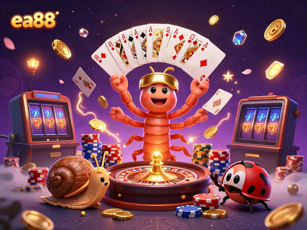 Experience thrilling casino action with ea88's unique characters and dazzling gameplay.