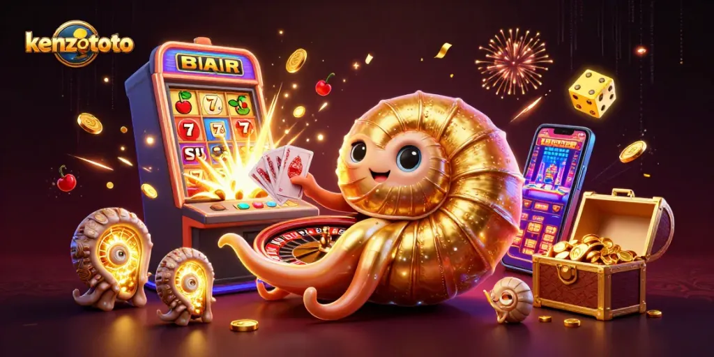 Experience kenzototo's thrilling gameplay with vibrant casino elements and dynamic characters.