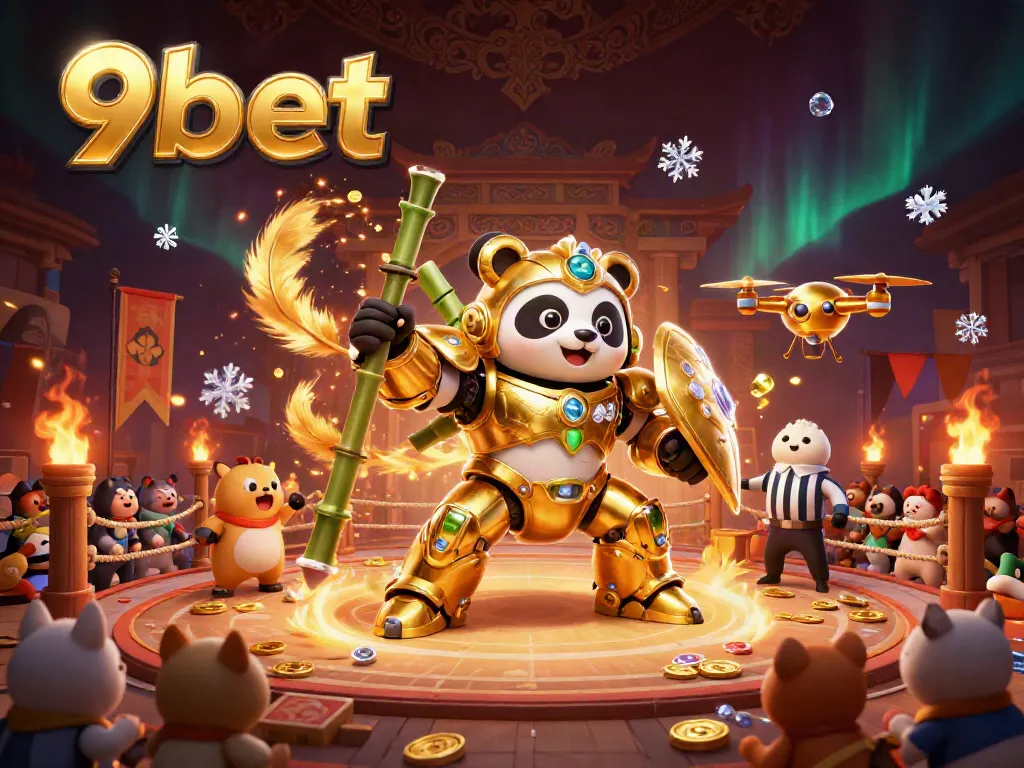 Experience top-tier gaming with 9bet's dynamic casino scene, featuring thrilling characters and game elements.