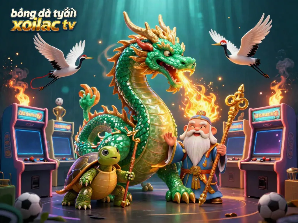 Watch thrilling sports action with bóng đá trực tuyến xoilac tv featuring immersive 3D illustrations.
